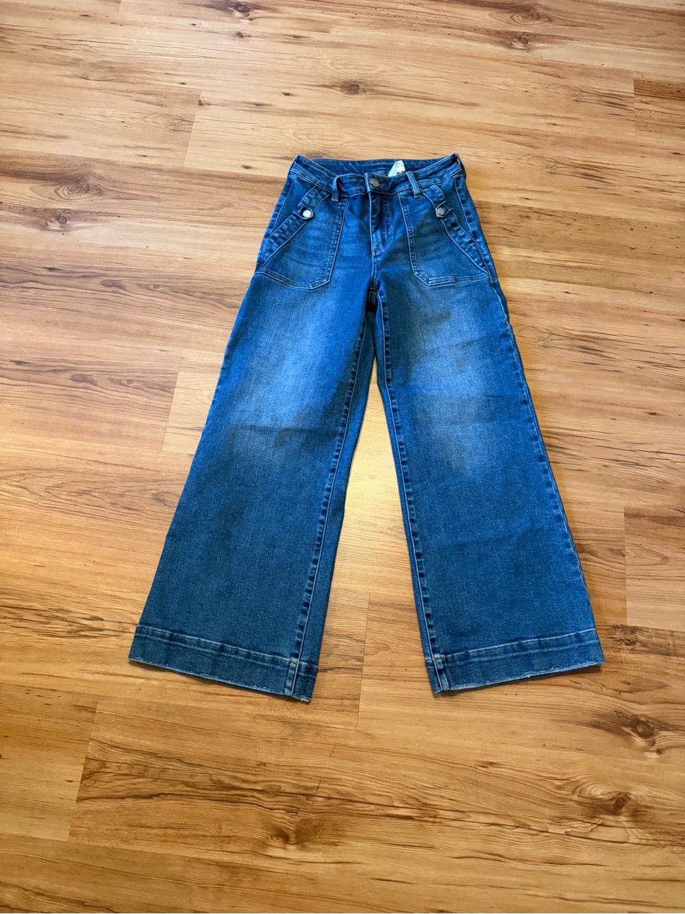 High-Rise Wide Leg Jeans in Blue for Women